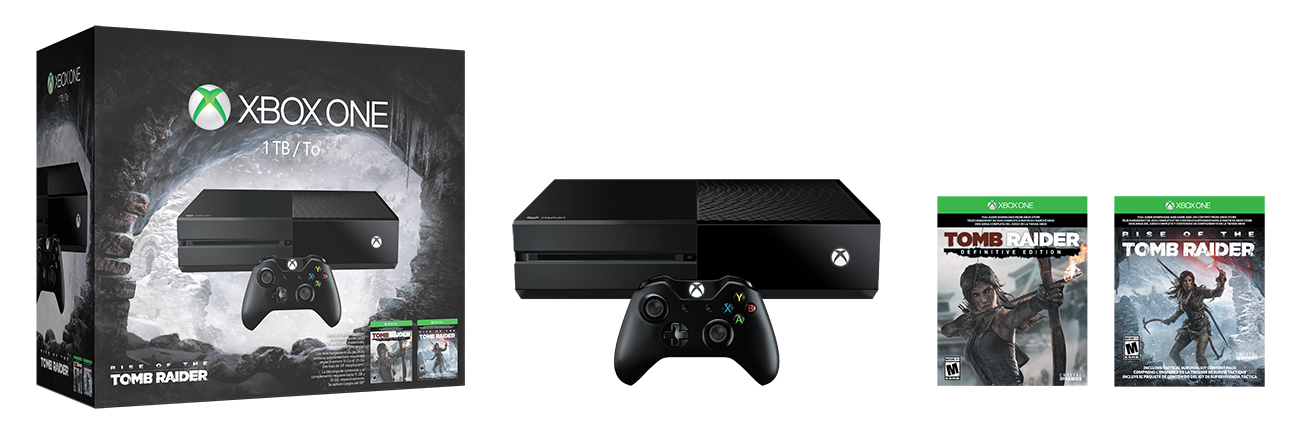 Xbox One bundl s Rise of the Tomb Raider 114417