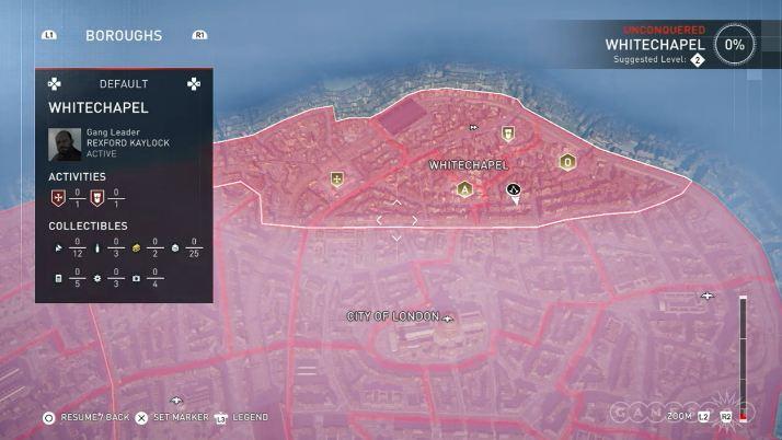 Prohlédněte si mapu Assassin's Creed: Syndicate 115179