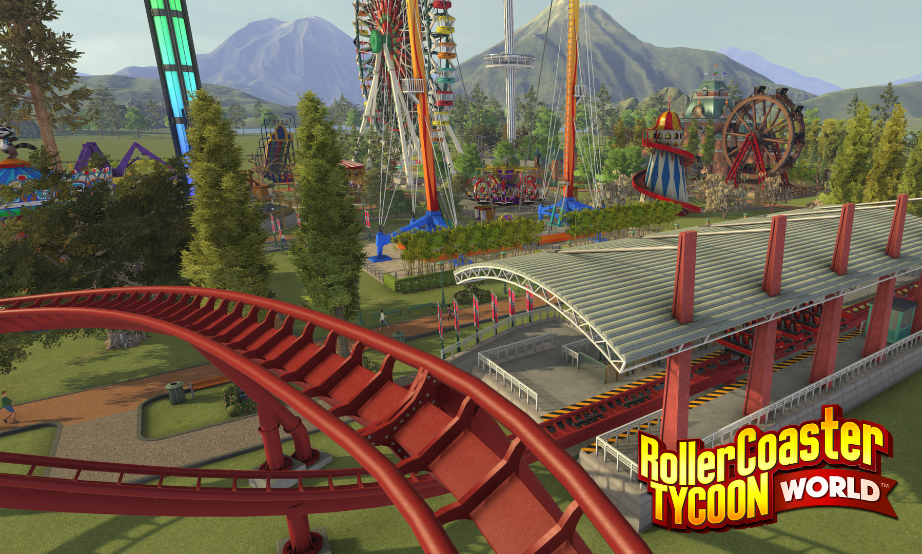 RollerCoaster Tycoon World roztočí atrakce 30. března 121388