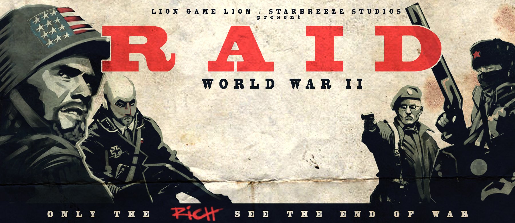 RAID je kooperativní střílečka z druhé světové války 125447