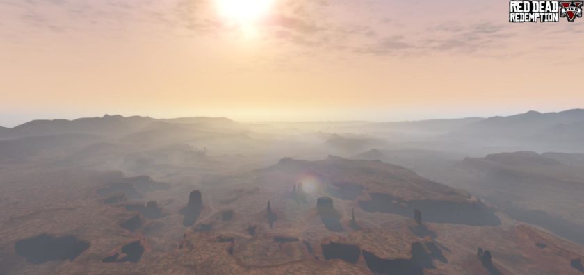 Fanoušci převádí mapu Red Dead Redemption do GTA V 140480