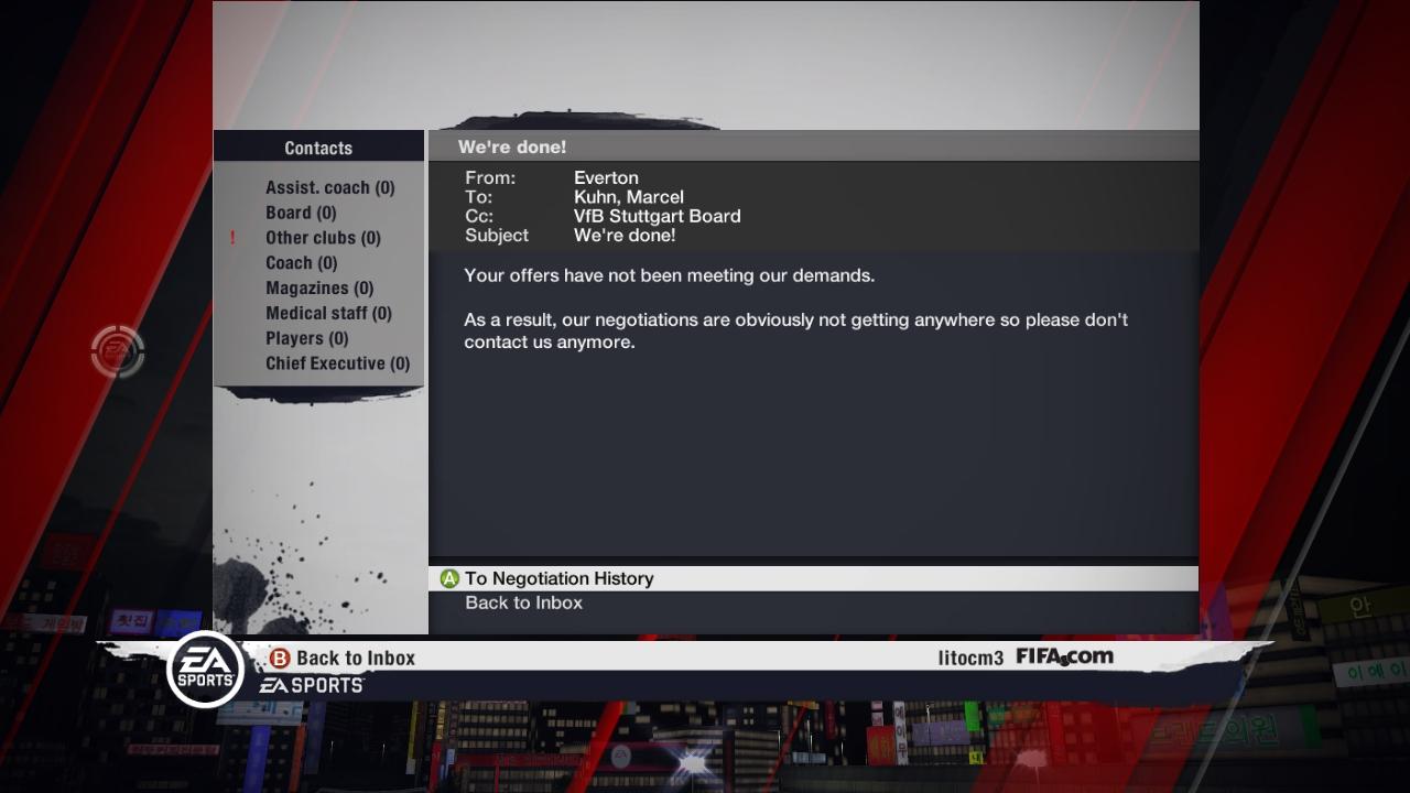 FIFA 11 - kariérní mód přiblížen 14452