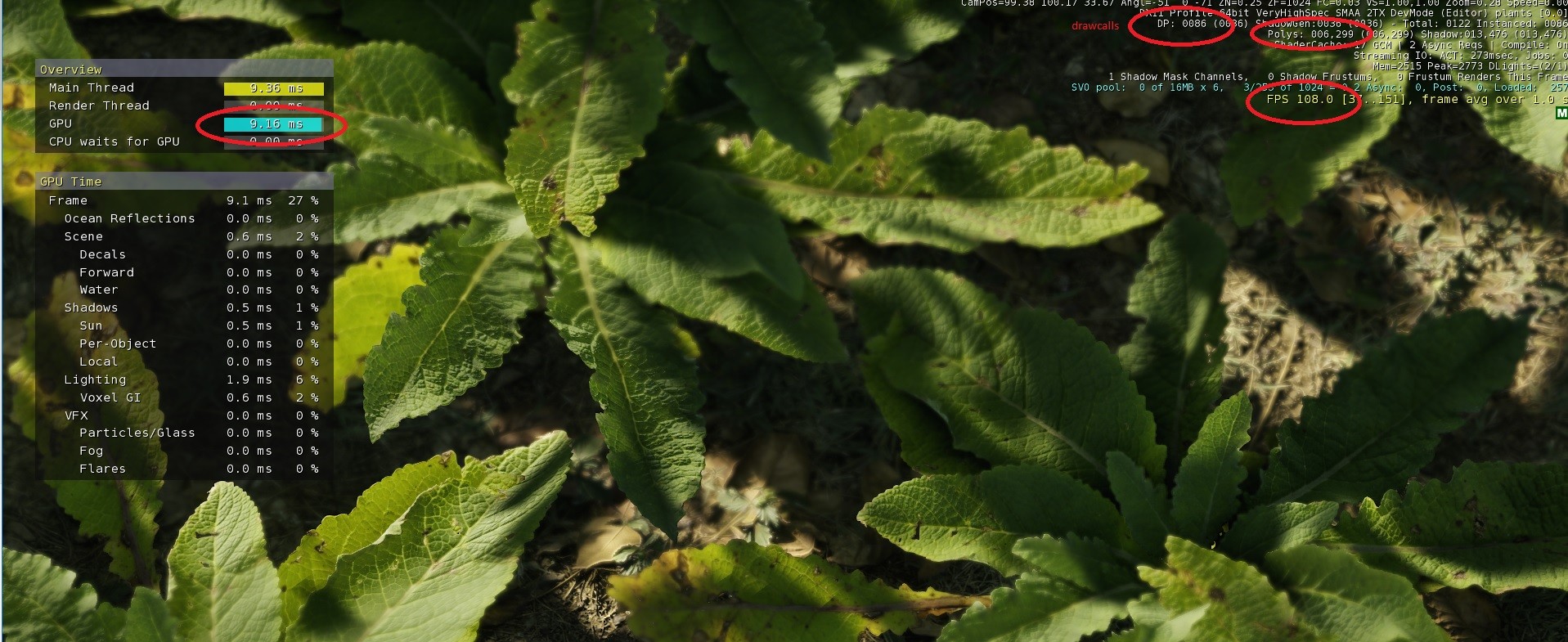 Designér Cryteku ukazuje fotorealistické rostliny 145191