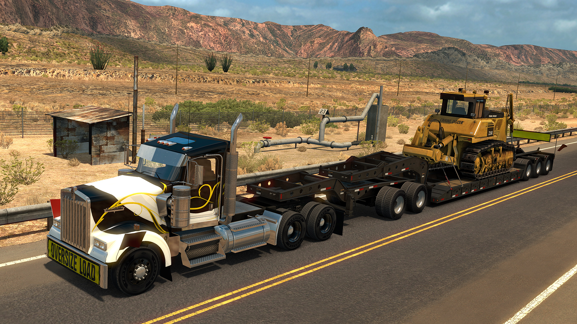 Těžké náklady už lze převážet i v American Truck Simulatoru 145347