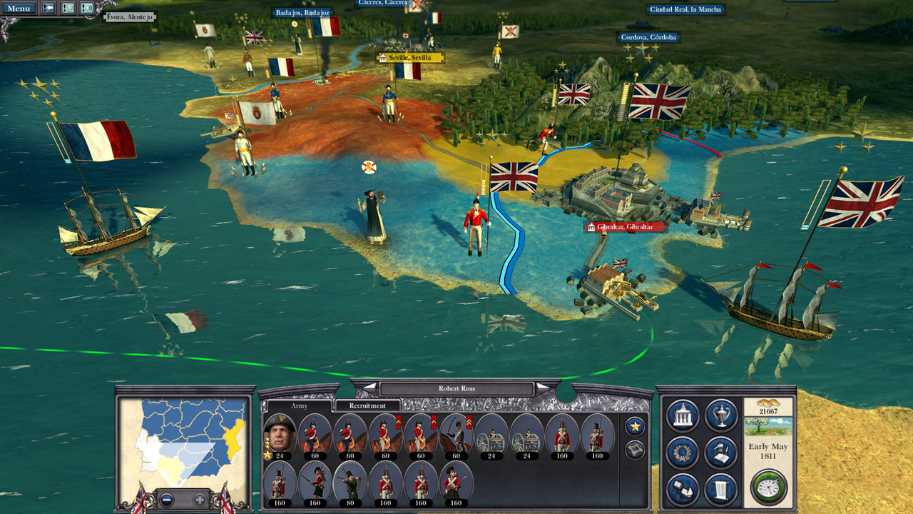 Španělé se stěhují do Napoleon: Total War 2193