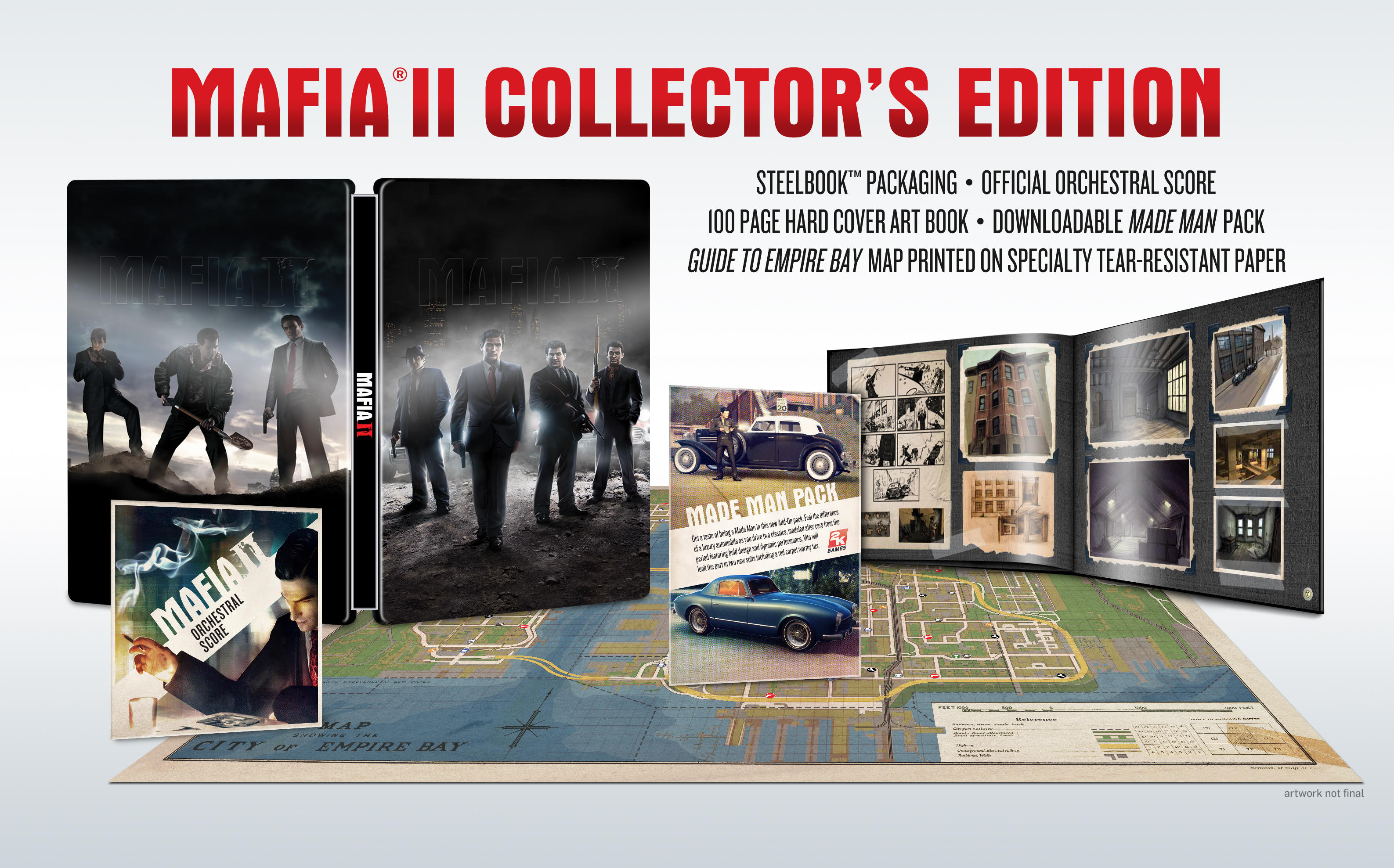 Obsah sběratelské edice Mafia 2 odhalen 2254