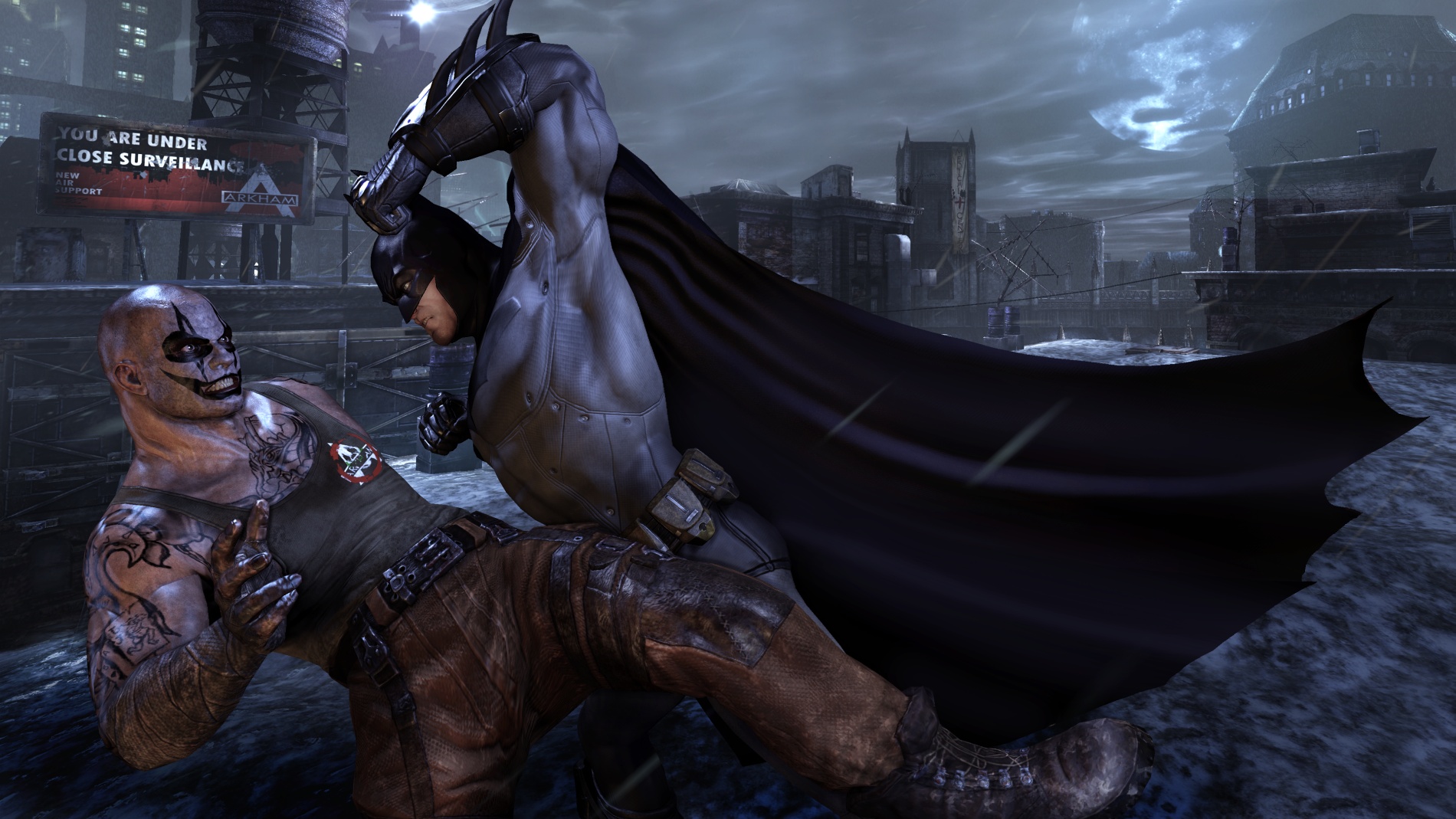Batman: Arkham City – Batman mlátí padouchy 38954