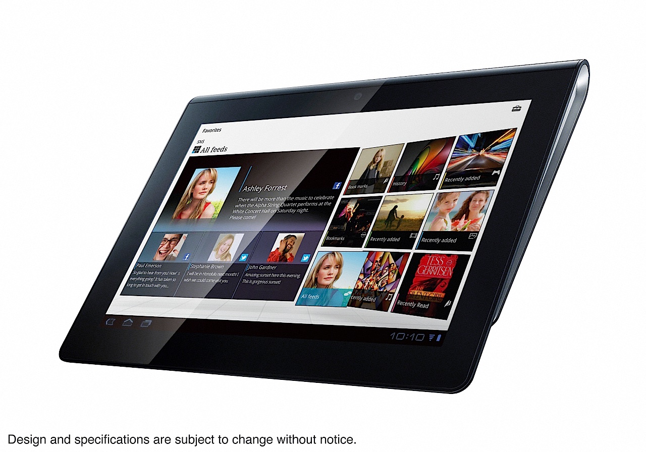 Sony Tablet S hlásí podporu DualShocku 39100