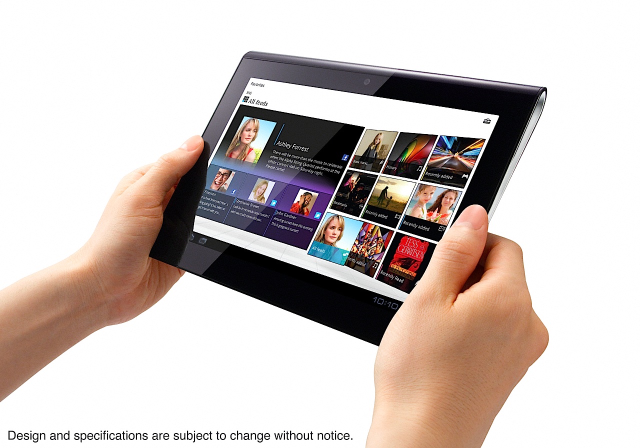 Sony Tablet S hlásí podporu DualShocku 39101
