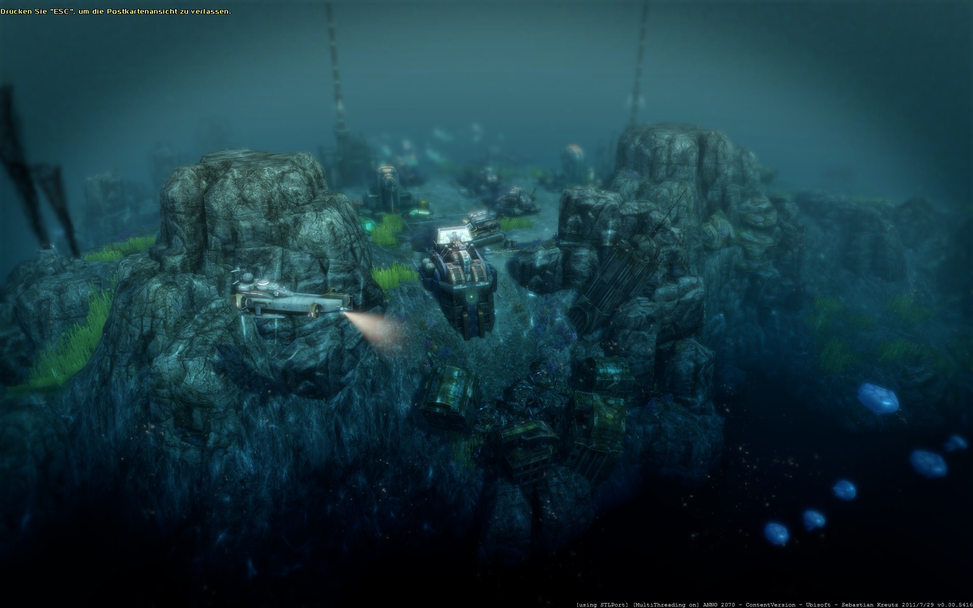 Těžba na dně oceánu ve strategii Anno 2070 48823