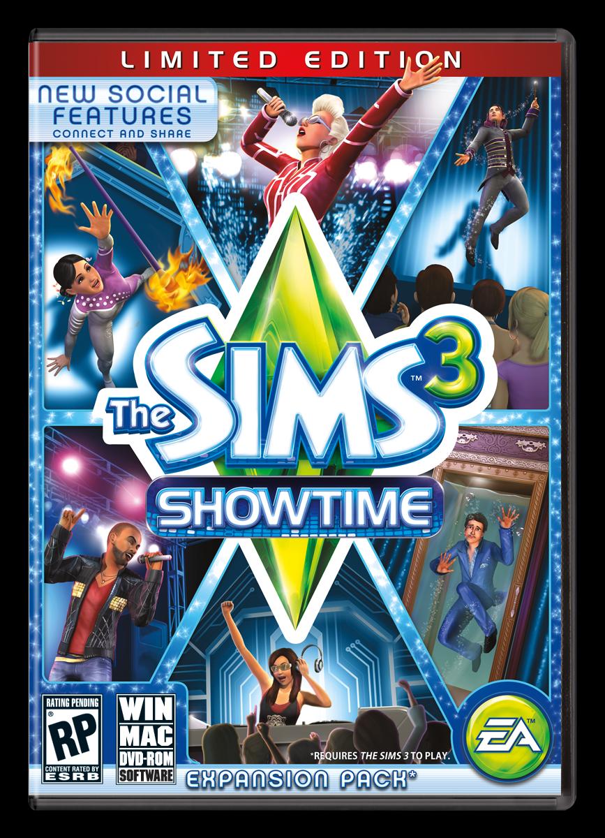 Oznámen datadisk The Sims 3: Showtime 56901