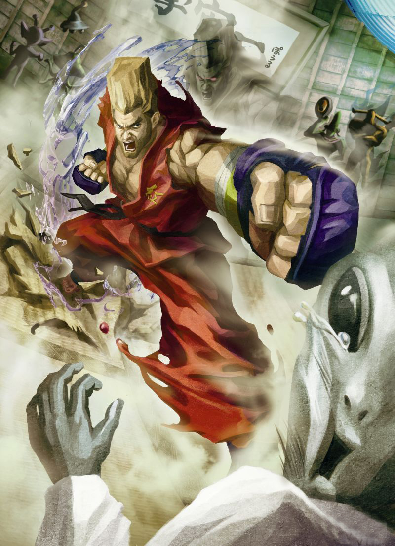 Street Fighter x Tekken odhaluje postavy 58818