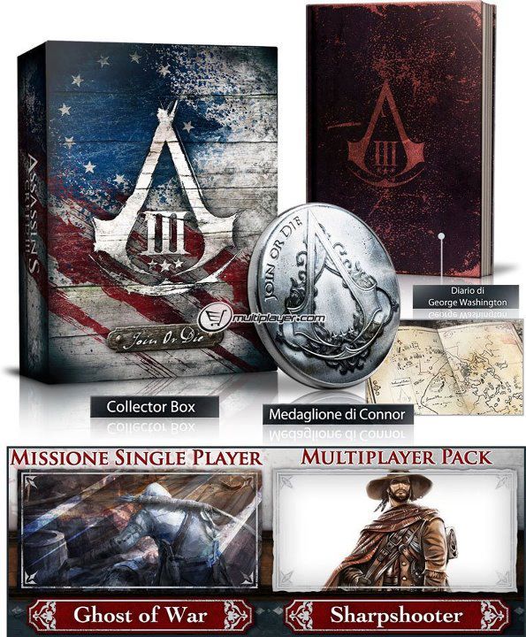Předčasné představení sběratelské edice Assassin’s Creed 3 62610