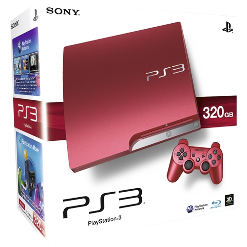 Červená Slim verze PS3 míří do Evropy 63707