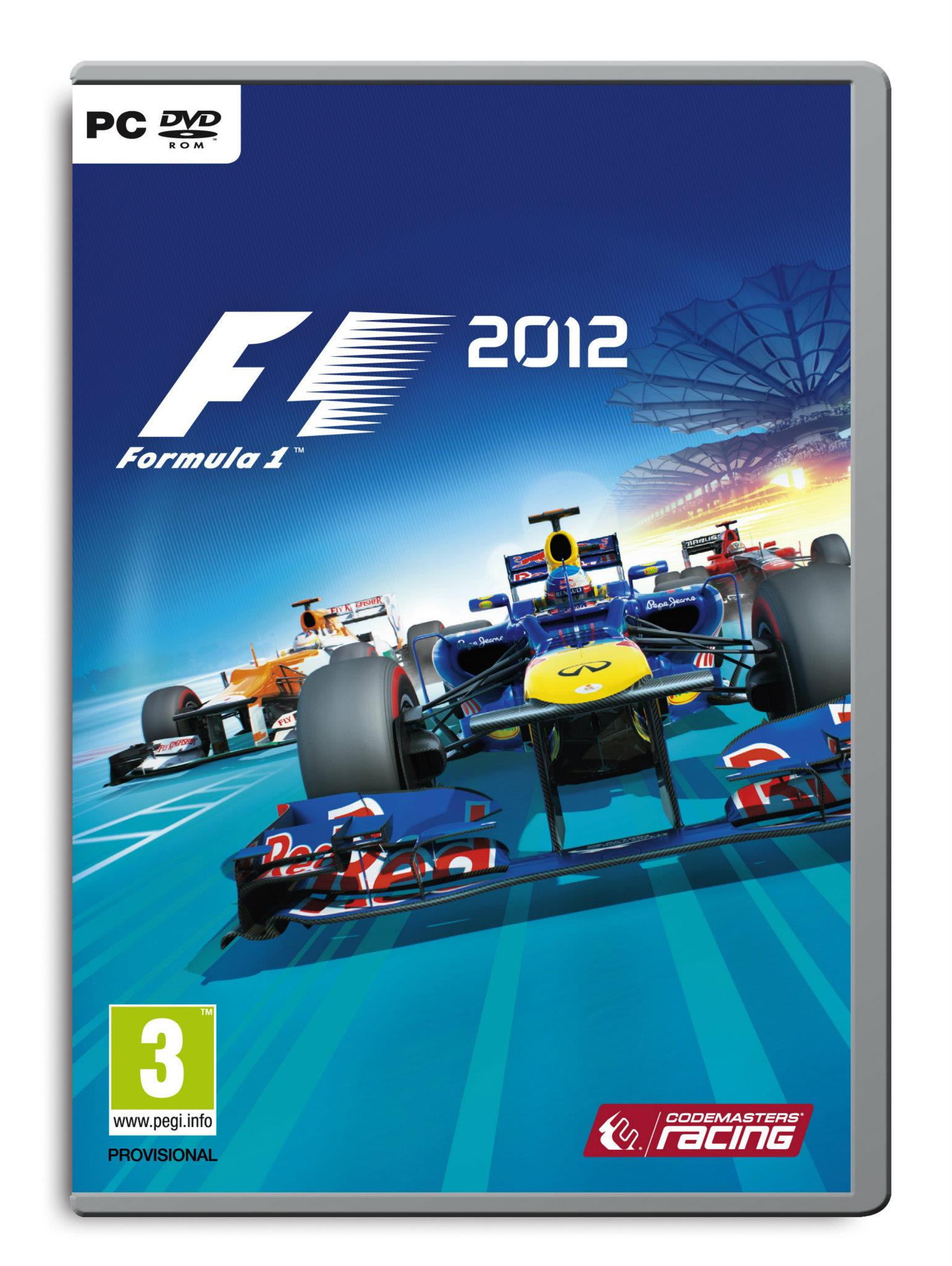 Rozhodněte o obalu krabičky F1 2012 67259