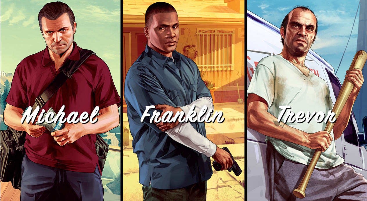 Seznamte se s hlavními hrdiny Grand Theft Auto V - nový trailer! 80693