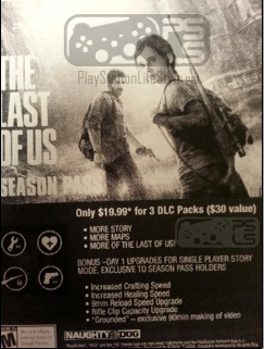 Představen Season Pass a DLC pro The Last of Us 82452