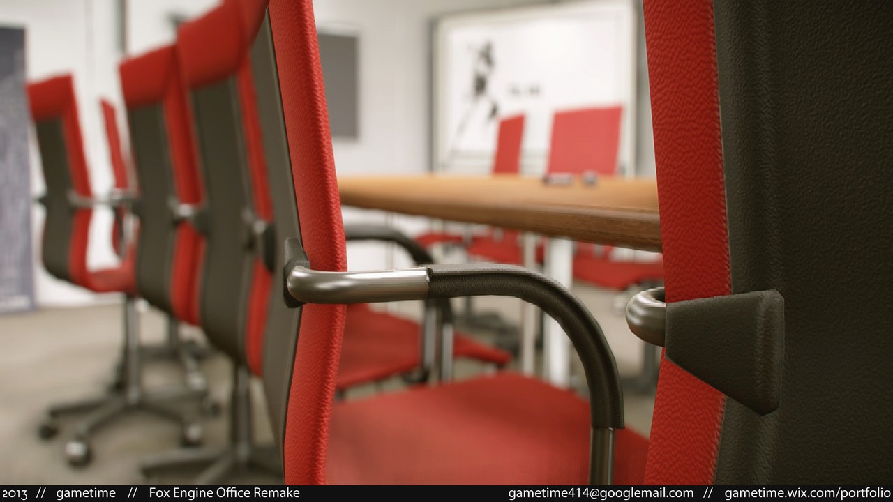 Kancelář Konami vytvořená v technologii CryEngine 3 85029