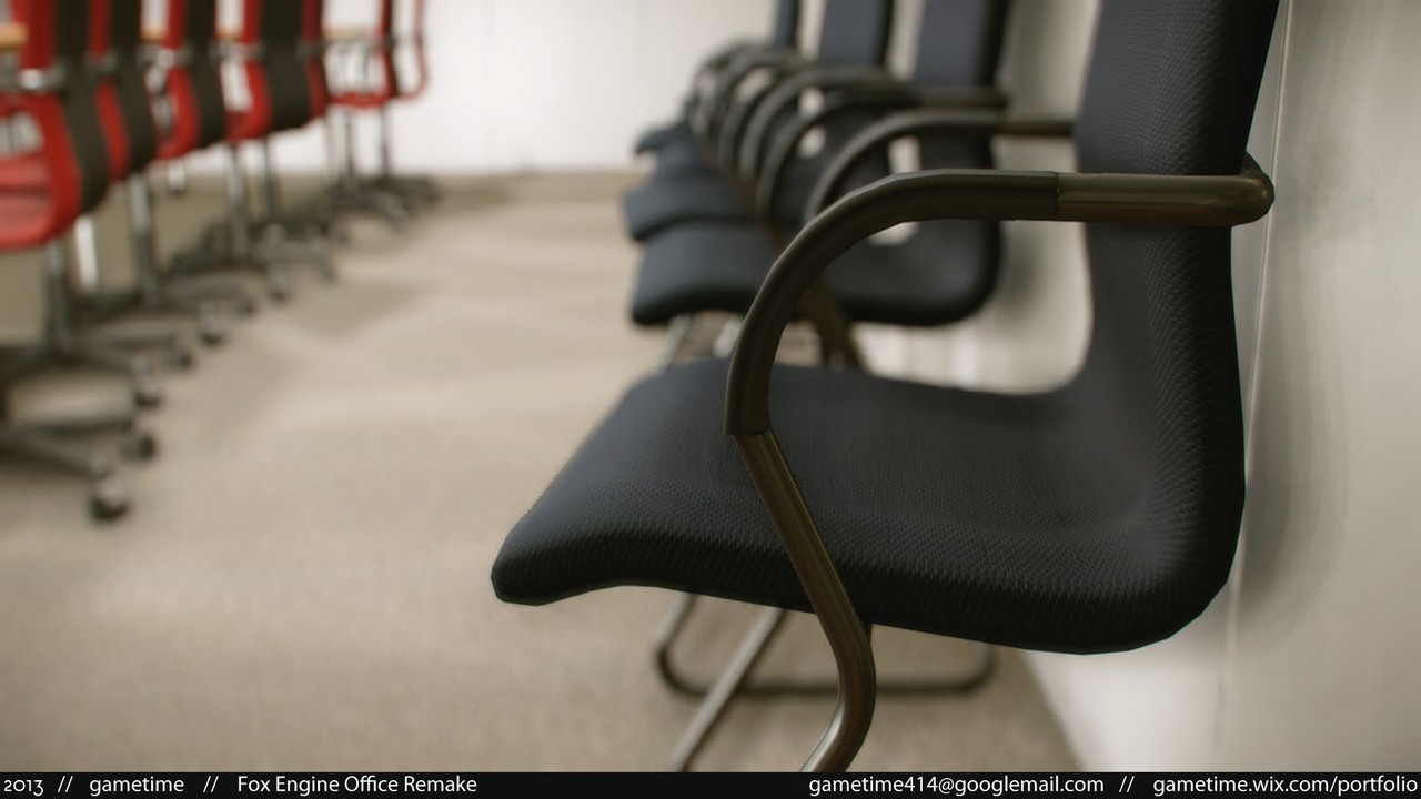 Kancelář Konami vytvořená v technologii CryEngine 3 85030