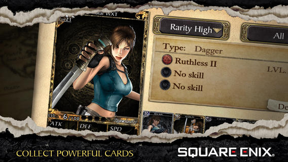 Pro iOS k dispozici sběratelská karetní hra Lara Croft: Reflections 91179