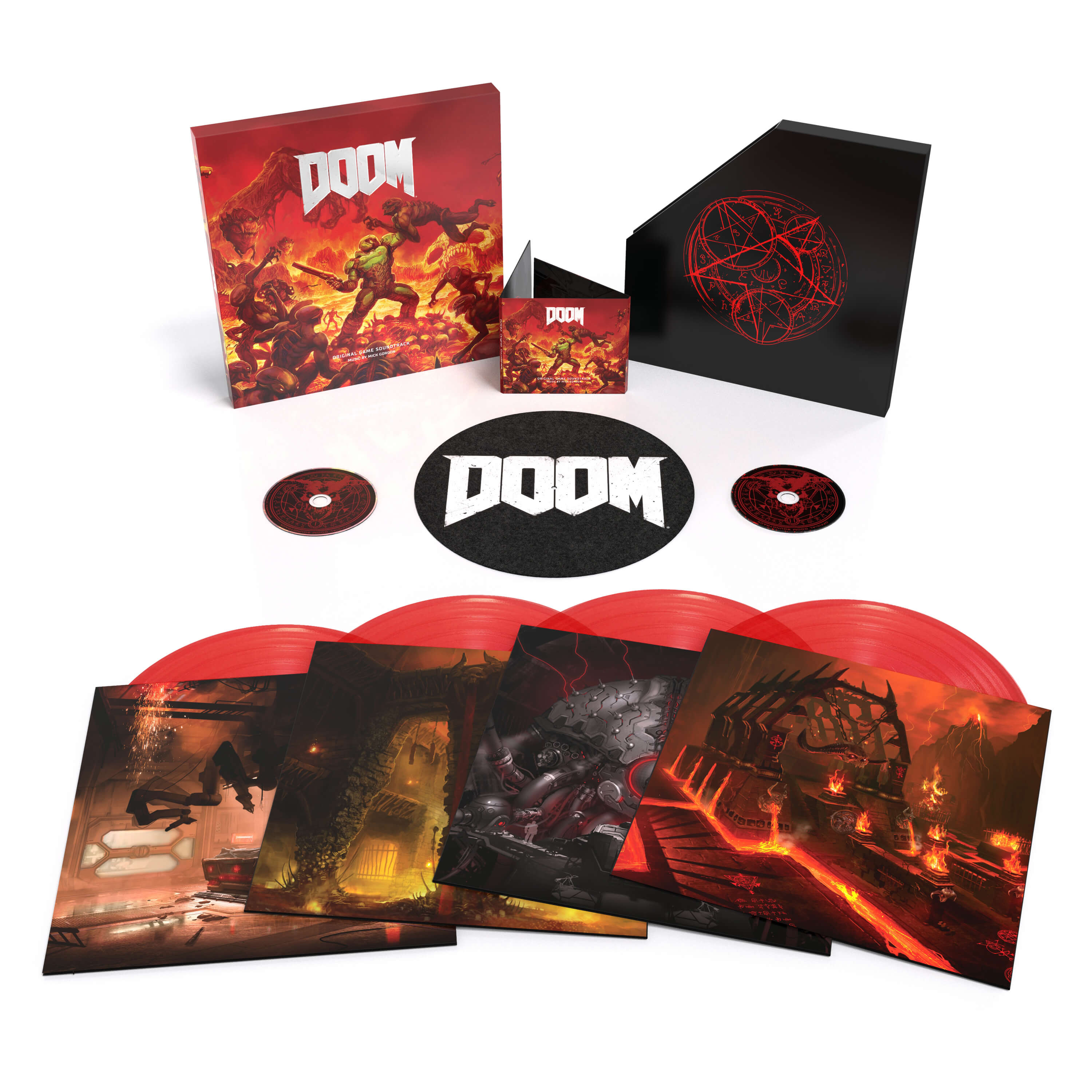 Soundtrack z Doomu na vinylu i CD Doom soundtrack cd a vinyl