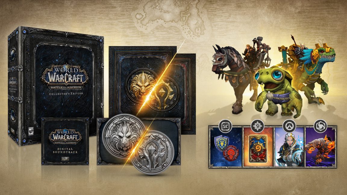 World of Warcraft: Battle for Azeroth vyjde v srpnu World of Warcraft Collectors Edition Items