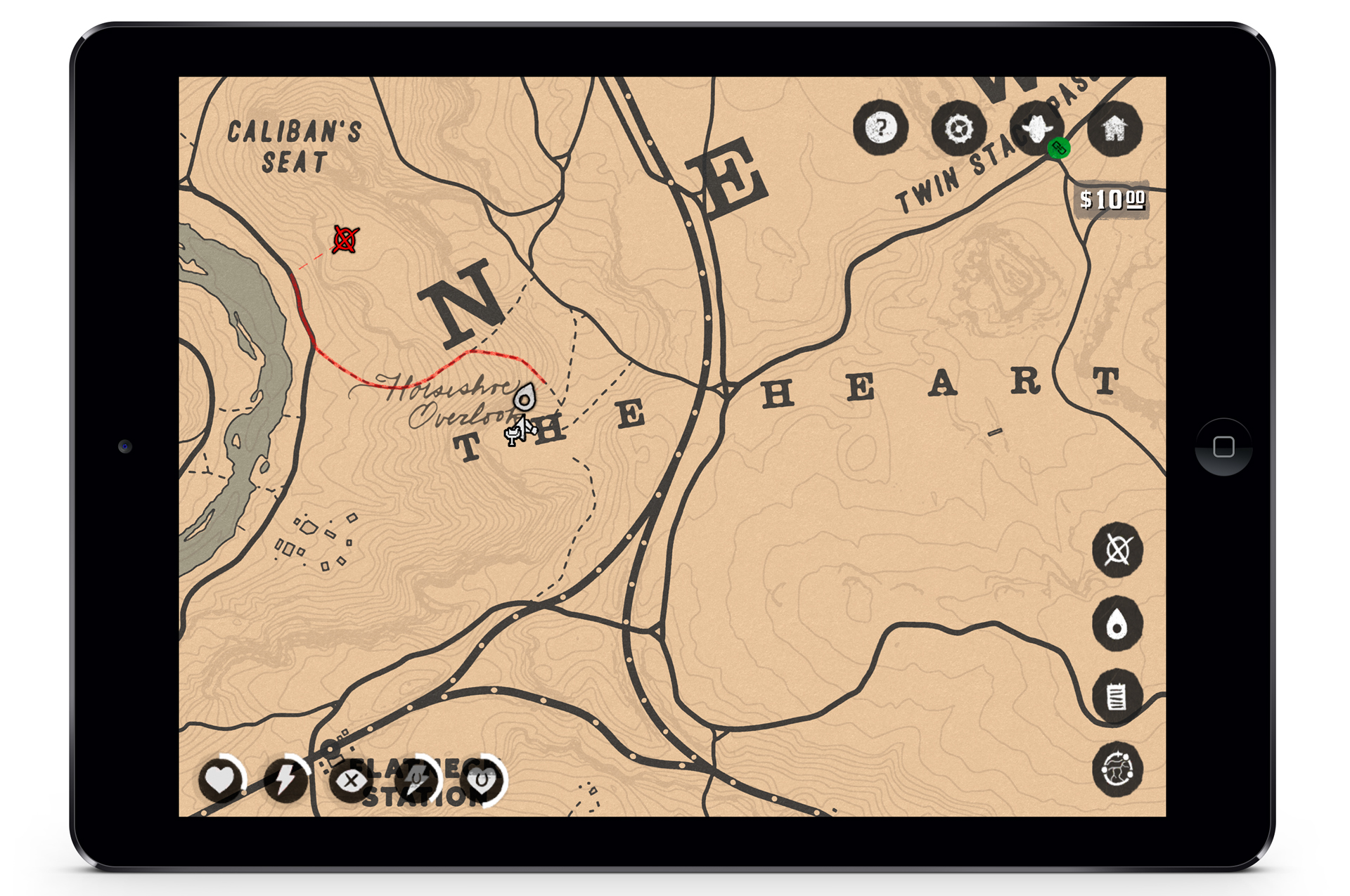 Companion App pro Red Dead Redemption 2 nabídne interaktivní mapu a deník RedDeadRedempton2 CompanionApp Mapa