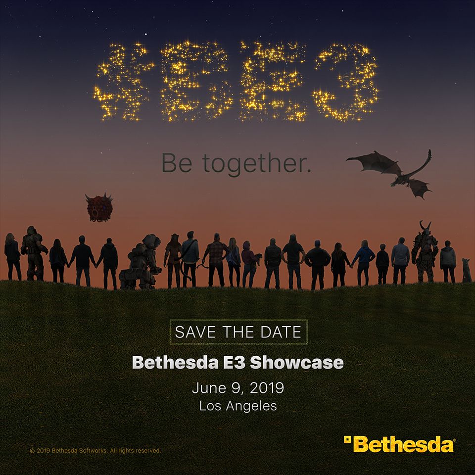Bethesda potvrdila přítomnost na E3 a láká na Doom Eternal Bethesda E3 2019 promo