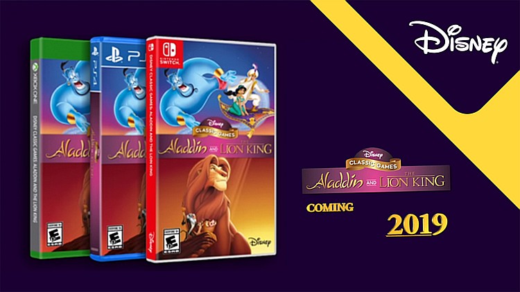 Disney Classic Games: Aladdin and Lion King aladdinlionpromo