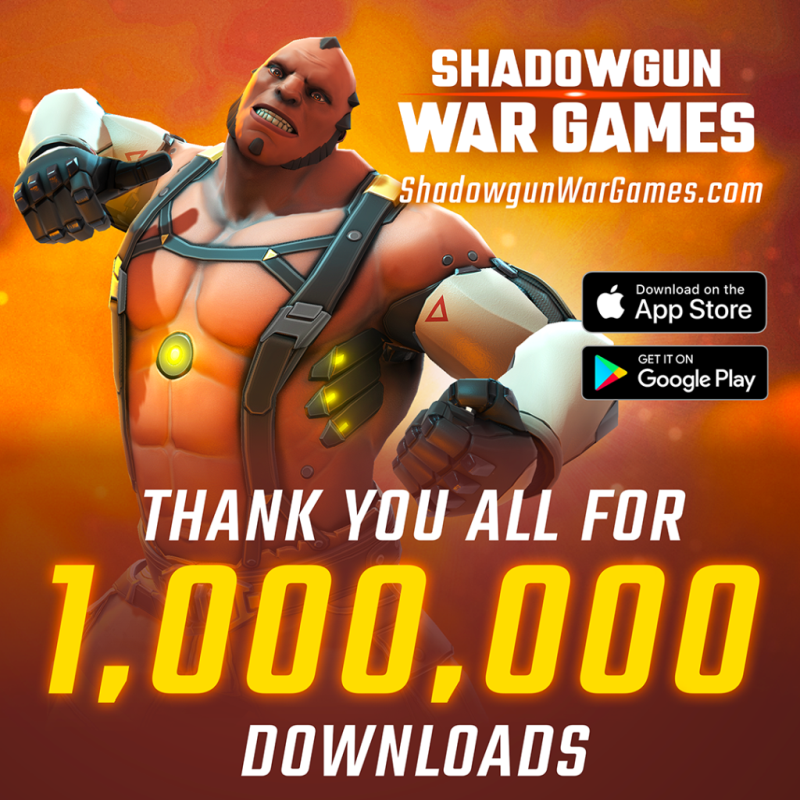 ​Shadowgun War Games pokořilo hranici milionu hráčů 1m downloads