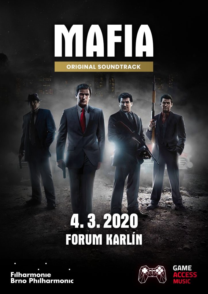Chystaný koncert hudby z her Mafia a Mafia II mafiakoncert
