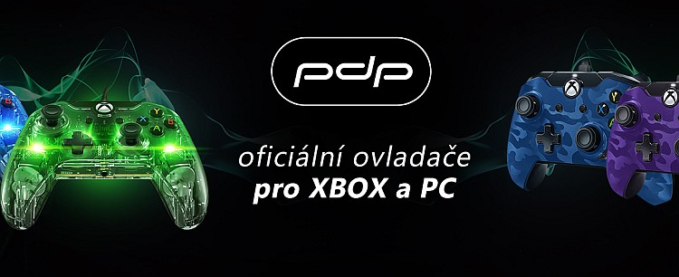 Americké ovladače PDP pro PC a Xbox