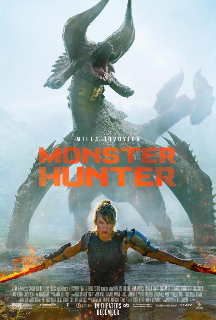 Upoutávka na film Monster Hunter monsterhunterfilm