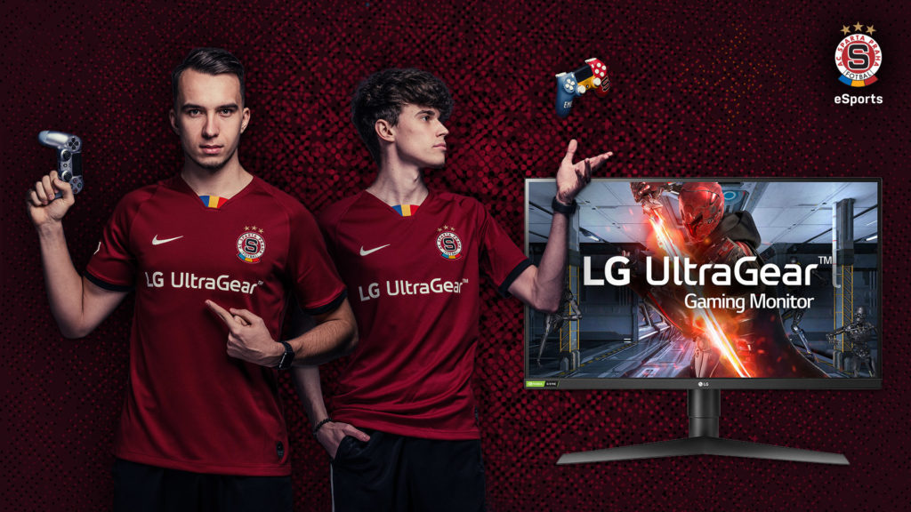 Herní monitory LG UltraGear generálním partnerem AC Sparta esports ilustrace lg sparta