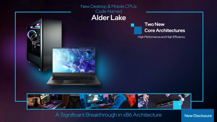 Intel na CES představil nové procesory pro notebooky alderlake