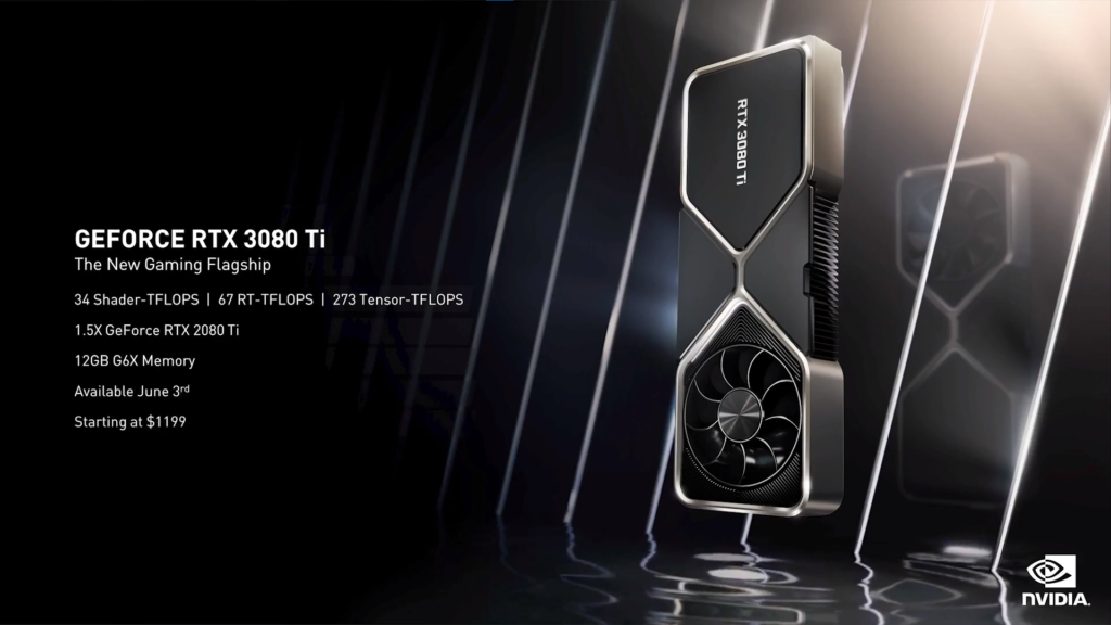 Nvidia na Computexu oznámila dvě nové grafické karty 3080TI