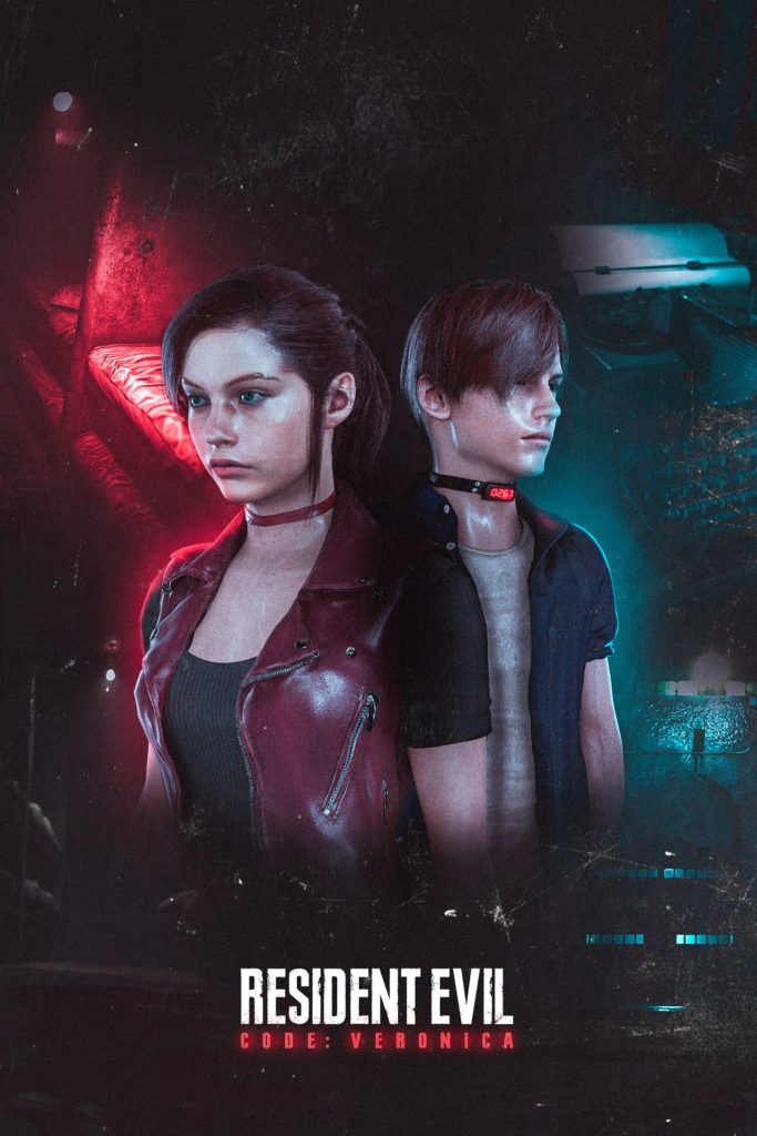 Demo fanouškovského remake Resident Evil Code: Veronica Poster completo 1 copia