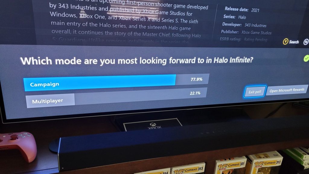 Hráči se víc těší na kampaň Halo: Infinite haloanketa