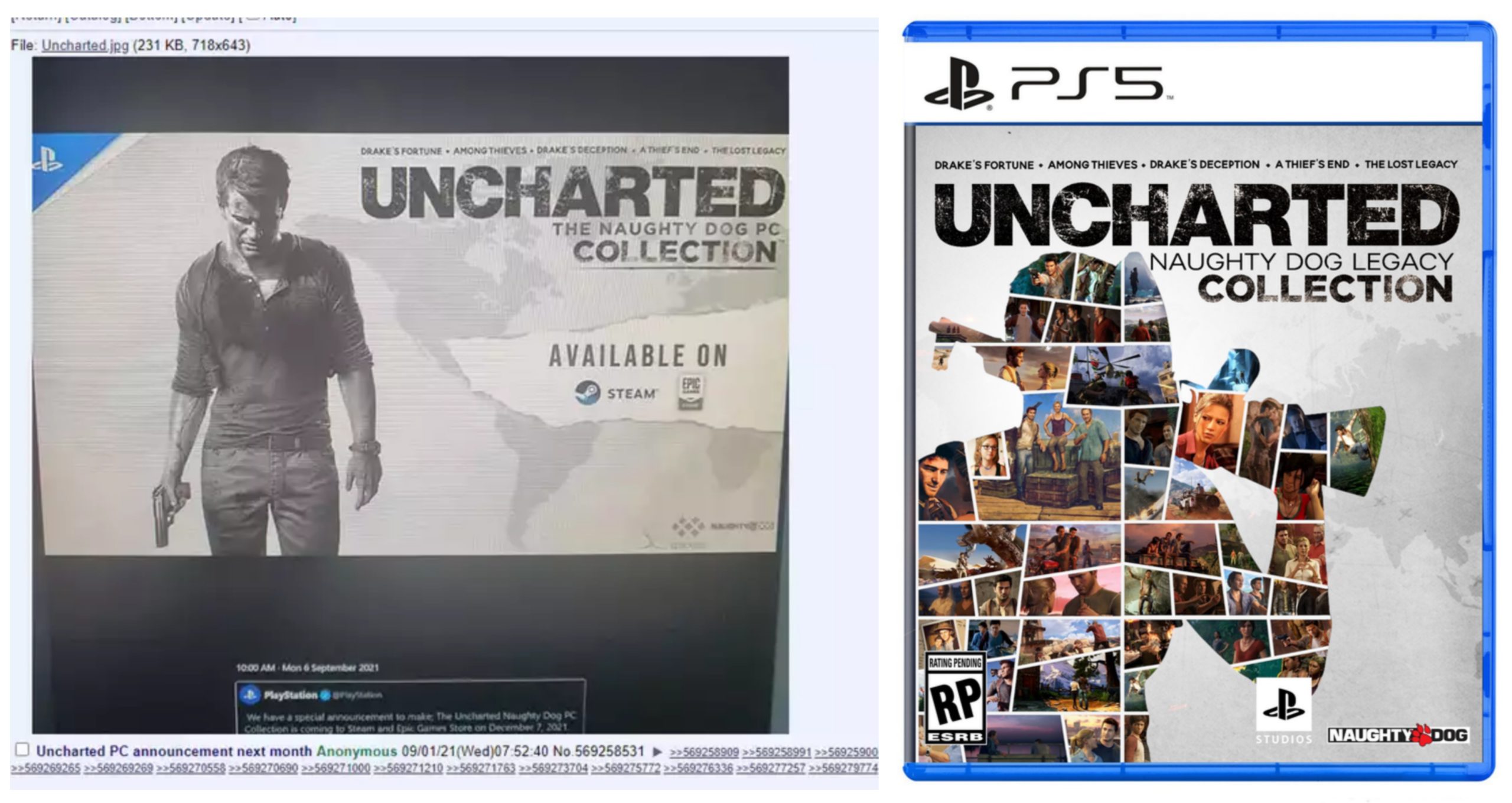 Aktualizováno: Unikla fotka k oznámení Uncharted kolekce pro PC? Uncharted 1 scaled