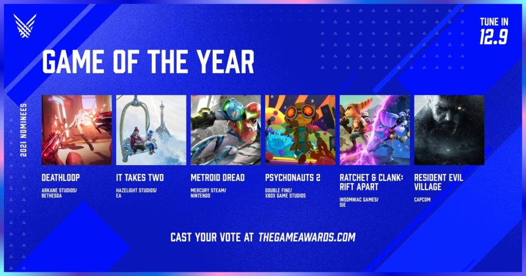 Známe nominace na The Game Awards 2021 1 5