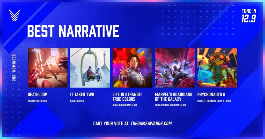 Známe nominace na The Game Awards 2021 3 4