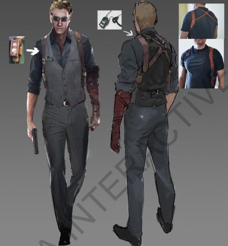 Unikl concept art pro Resident Evil 4 Remake
