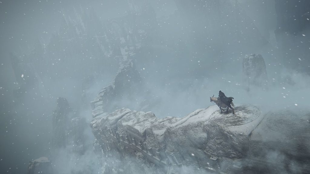 Dojmy z hraní Elden Ring za postavu Enchanted Knight elden ring new screenshot snow