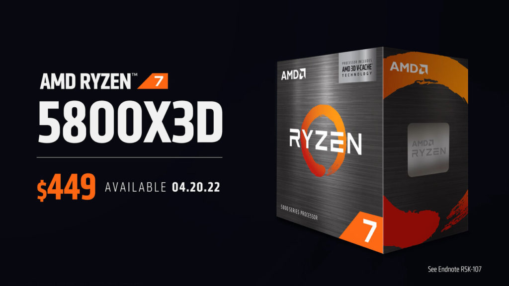 AMD oznámilo nové procesory řad Ryzen 5000 a 4000 5800