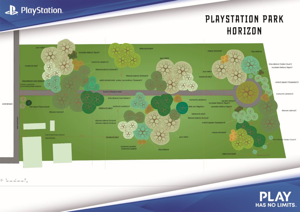V Hradci Králové vzniká PlayStation Park Horizon PlayStation Park Horizon planek