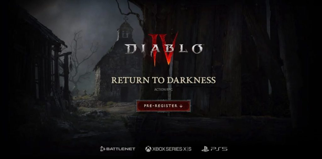 Diablo 4 spustilo předregistrace do bety Diablo IV