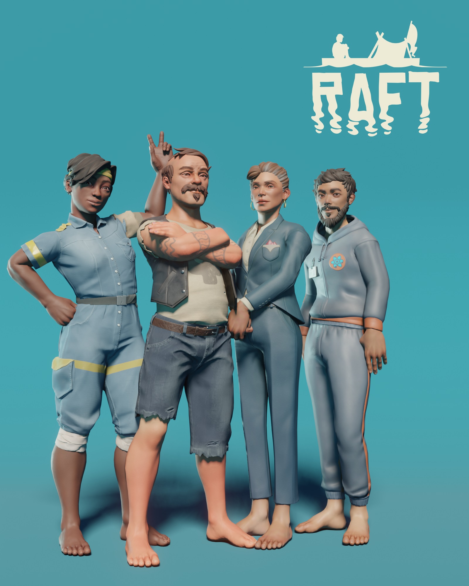 Vyšla plná verze survivalu Raft RAFT1