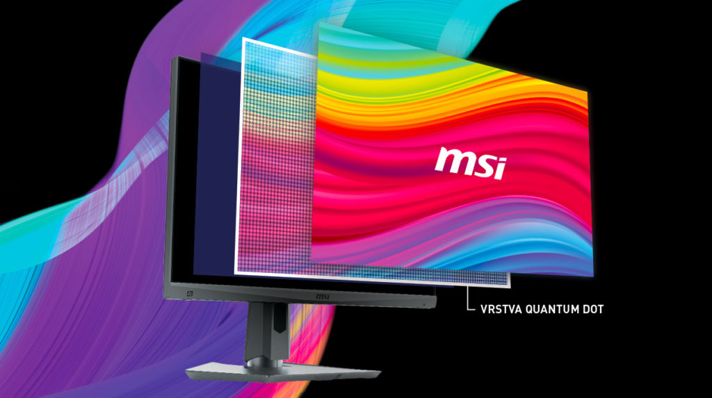 Rozzařte svůj herní zážitek s monitory MSI a technologií Quantum Dot ilustrace1 MSI monitory
