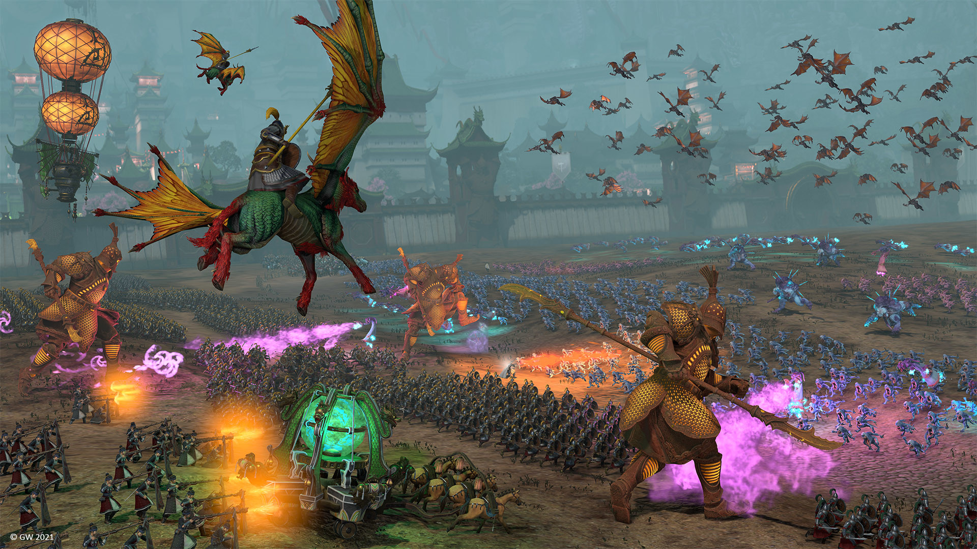 Hráči Total War: Warhammer 3 se mohou těšit na nové legendární lordy a expanzi Kataje total war warhammer 3 kataj