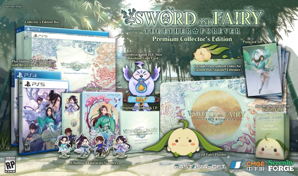 Výpravné RPG Sword and Fairy: Together Forever vyšlo pro PlayStation Sword and Fairy Together Forever Special Edition